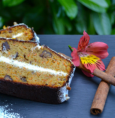 photo de la recette CARROT CAKE (Angleterre)