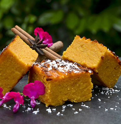 photo de la recette GATO PATATE DOUCE (Île de la Réunion)