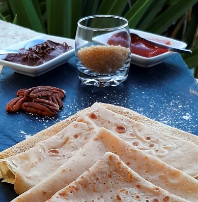 photo de la recette CRÊPES SUCRÉES